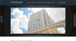 Desktop Screenshot of neovertikarentals.com